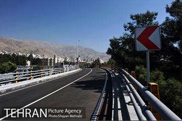 افتتاح پل غیر همسطح بزرگراه شهید چمران (پل شهید نوروزی) با حضور شهردار تهران 3
