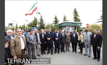 افتتاح هفدهمین نمایشگاه بین المللی گل و گیاه تهران  5