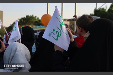 اجتماع نوجوان های امام رضایی در چهارراه ولیعصر 6