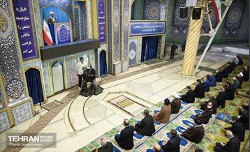 اقامه نماز عید سعید فطر در دانشگاه تهران 46