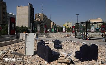 بازدید از مناطق تخریب شده حملات رژیم صهیونی 14