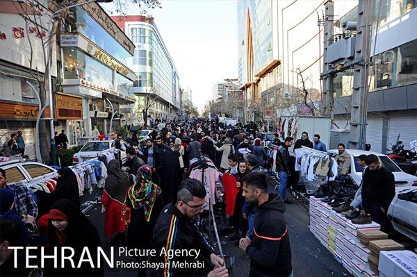 بازار خیابانی در آستانه نوروز 8