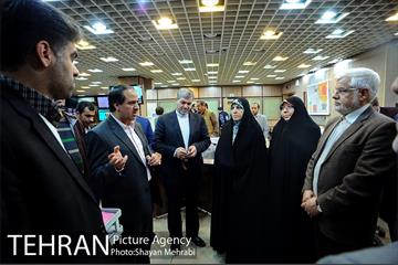 بازدید مجمع نمایندگان تهران در مجلس شورای اسلامی از ستاد مدیریت بحران شهر تهران 12