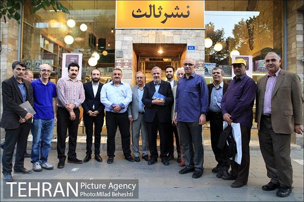 رونمایی از کتاب دروازه غار احمد مسجد جامعی 19