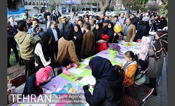 بازدید شهردار تهران از نوروزگاه بلوار کشاورز 22