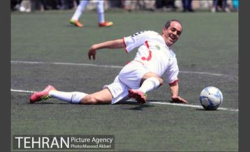 دیدار رسانه ورزش و پیشکسوتان تیم ملی فوتبال ایران به نفع سیل زدگان 41