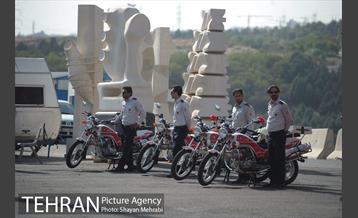 بازدید دکتر نجفی از مانور نیروهای آتش نشانی 30