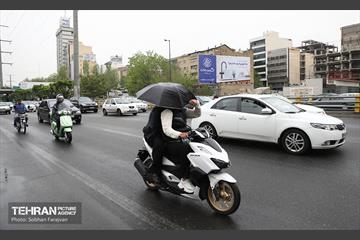 بارش باران بهاری در تهران - 1 23