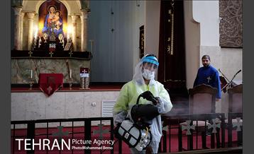 ضد عفونى مساجد و کلیساهاى منطقه 6 24