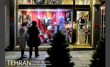 بازار کریسمس در خیابان میرزای شیرازی 9