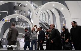 بازدید نمایندگان رسانه‌های خارجی از مترو مریم مقدس(س)  34