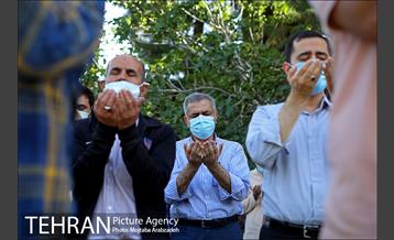 نماز عید فطر در دانشگاه تهران 10