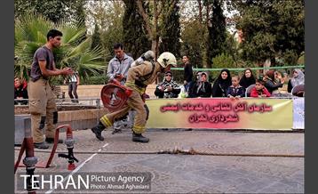 مسابقات عملیاتی ورزشی آتش نشانان تهران 25