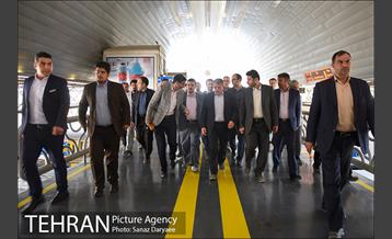 بازدید رئیس شورای شهر تهران از منطقه ۱۱ 10