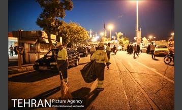 خدمات شهرداری تهران به مناسبت رحلت امام خمینی در مرقد امام خمینی (ره)  15