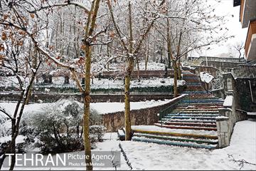 بارش برف زمستانی در تهران 17