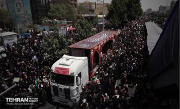 تشییع شهدای اقتدار ملی در تهران - 4 55