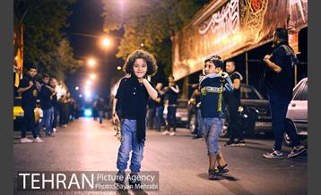 شور حسینی در خیابان گرگان 22