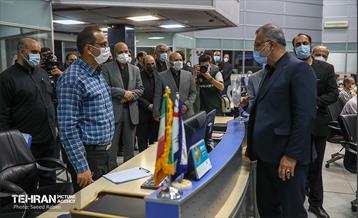 حضور شهردار تهران در مرکز کنترل ترافیک شهرداری تهران 32