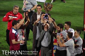 جشن قهرمانی تیم فوتبال پرسپولیس