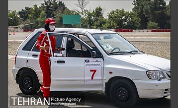 مسابقات اتومبیلرانى اسلالوم بانوان؛ جام مدافعان سلامت 20