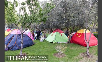 روز طبیعت بارانی در بوستان رازی 7