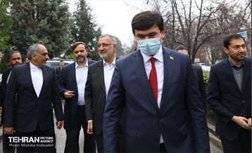 دیدار شهردار تهران با رییس سازمان توسعه گردشگری تاجیکستان 1