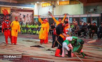 نمایش روضه مجسم (بیابان بی کسی) 16