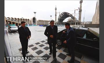 بازدید شهردار از نمایشگاه بزرگ دستاوردهای دفاعی جمهوری اسلامی و نمایشگاه سازندگی ،محرومیت زدایی و خدمات رسانی 1
