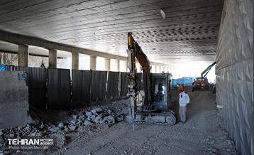 بازدید عضو شورا از پروژه‌های عمرانی شهری 18