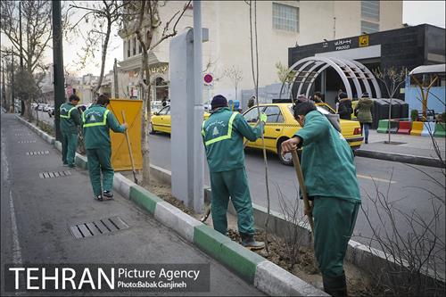 اجرای طرح استقبال از نوروز ۱۴۰۰ در منطقه 13