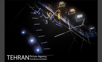 سیرک ماشین، ایران پرتغال در برج میلاد  6