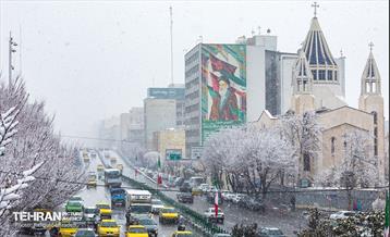 روز برفی در منطقه 6