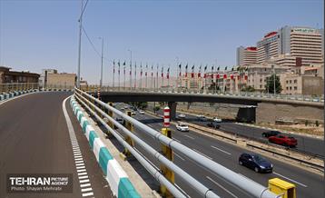 بهره‌برداری از تقاطع غیرهمسطح بزرگراه همت و اشرفی اصفهانی 24