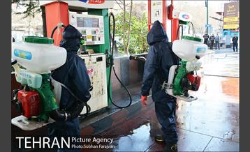 ضدعفونی معابر سطح شهر  7