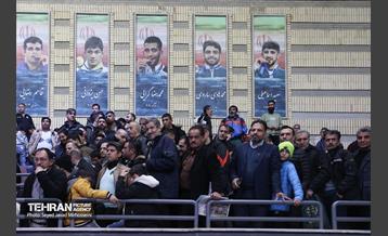 مسابقات بزرگ کشتی کارکنان شهرداری تهران  16