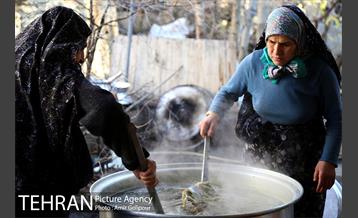 نخستین جشنواره خرمالو در روستای کشار سفلی 7