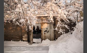 محله ده ونک در روزهای برفی تهران 12