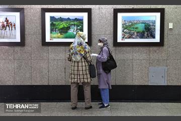 افتتاح نمایشگاه عکس ویتنام در ایستگاه مترو تجریش 51