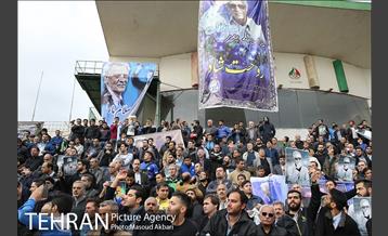 مراسم تشییع پیکر منصور پورحیدری 15
