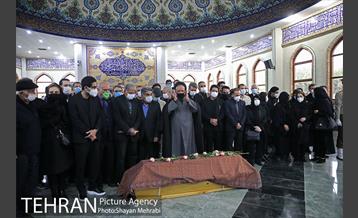 تشییع پیکر استاد محمدرضا شجریان در بهشت زهرا (س) 25