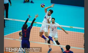 دیدار تیم های ملی والیبال ایران و چین تایپه 21