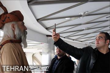بازدید تیم ملی کشتی فرنگی از برج میلاد تهران