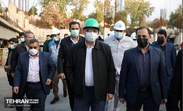 بازدید شهردار تهران از منطقه 3