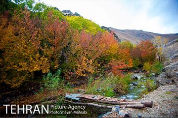 طبیعت پاییزی روستای سنگان 13