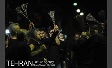 عزاداری شب تاسوعا در خیابان های تهران 17