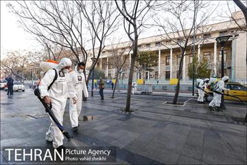 ضد عفونی و پاکسازی بازار تهران 13