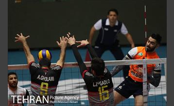 دیدار سایپا تهران و بانک سرمایه در لیگ برتر والیبال 8