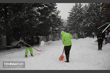 روز برفی تهران - 2 20
