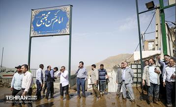 بازدید شهردار تهران از منطقه سیل زده امام زاده داوود(ع) 3